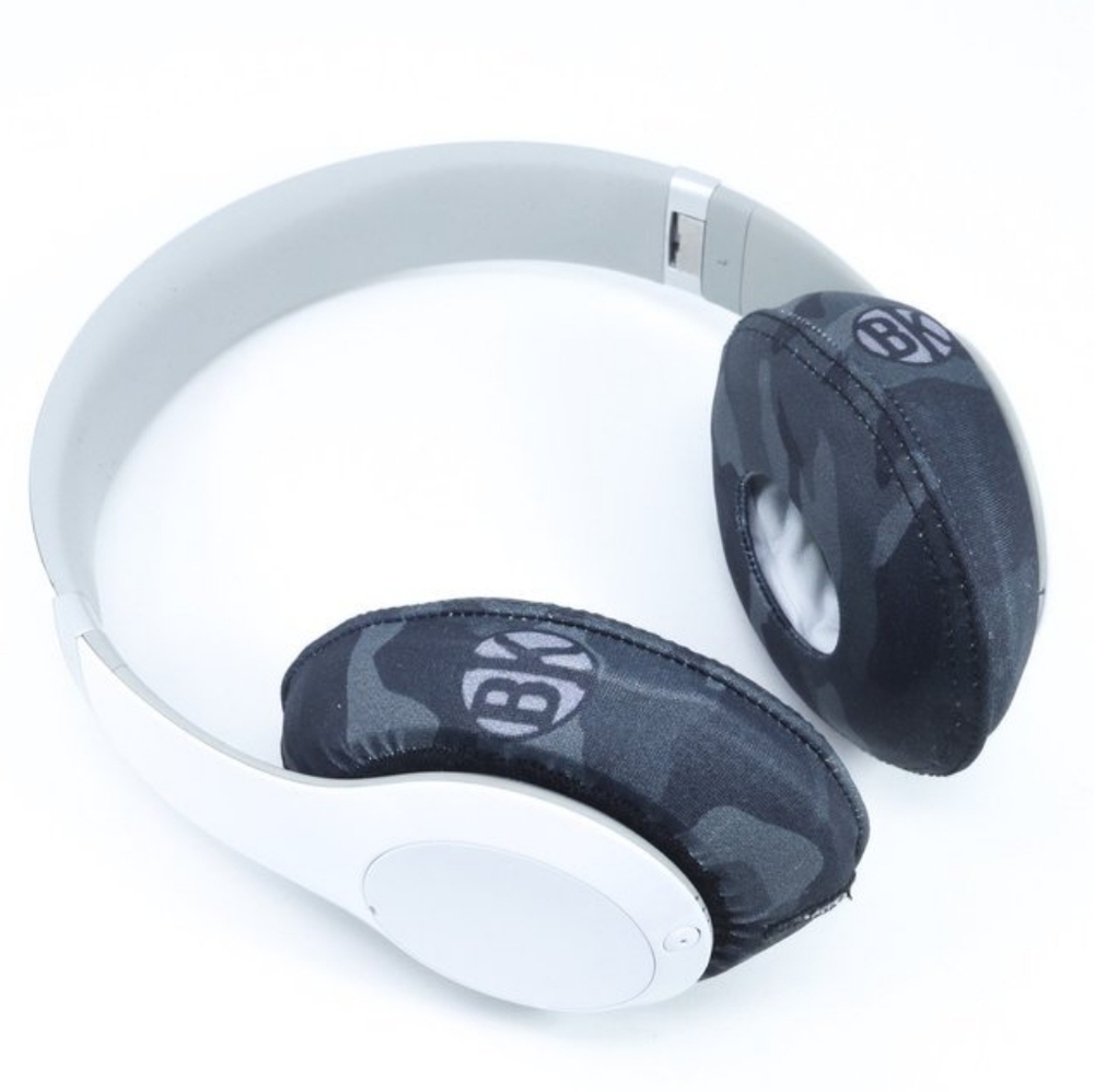 BeatKicks Headphone Covers Black Camo
